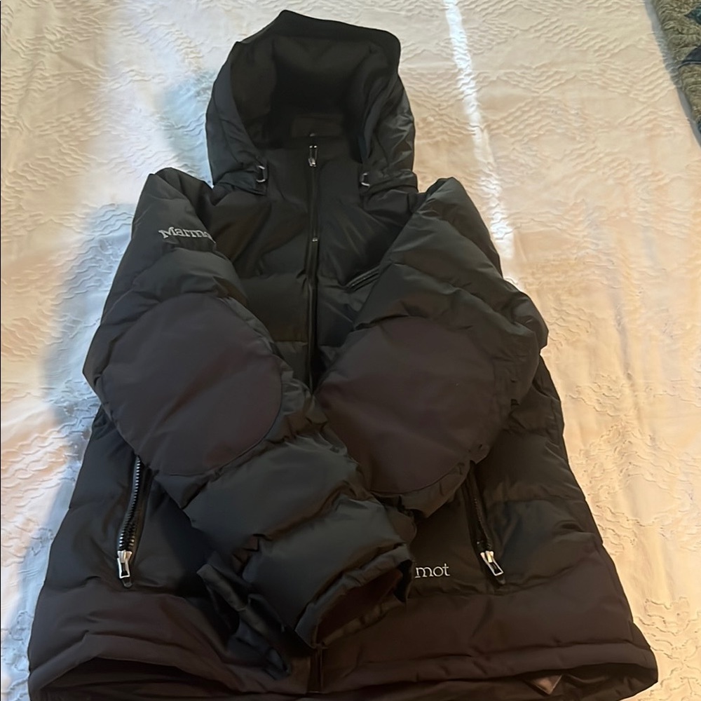 Marmot Black Puffer Jacket